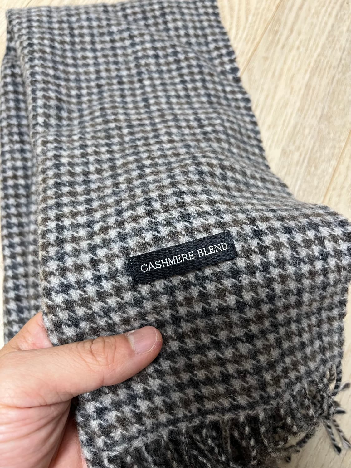 GOBI 고비 캐시미어 남여공용머플러 (머스타드) 서비스 있음 상품이미지6