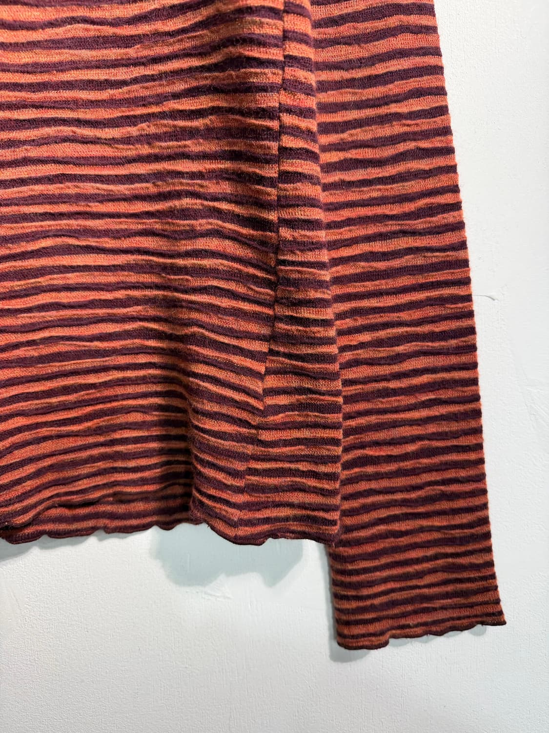 Plantation 이세이미야케 울 100% 모크넥 니트 상품이미지6