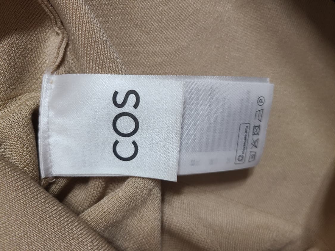 COS 카라 니트 반팔 티셔츠 L 상품이미지7