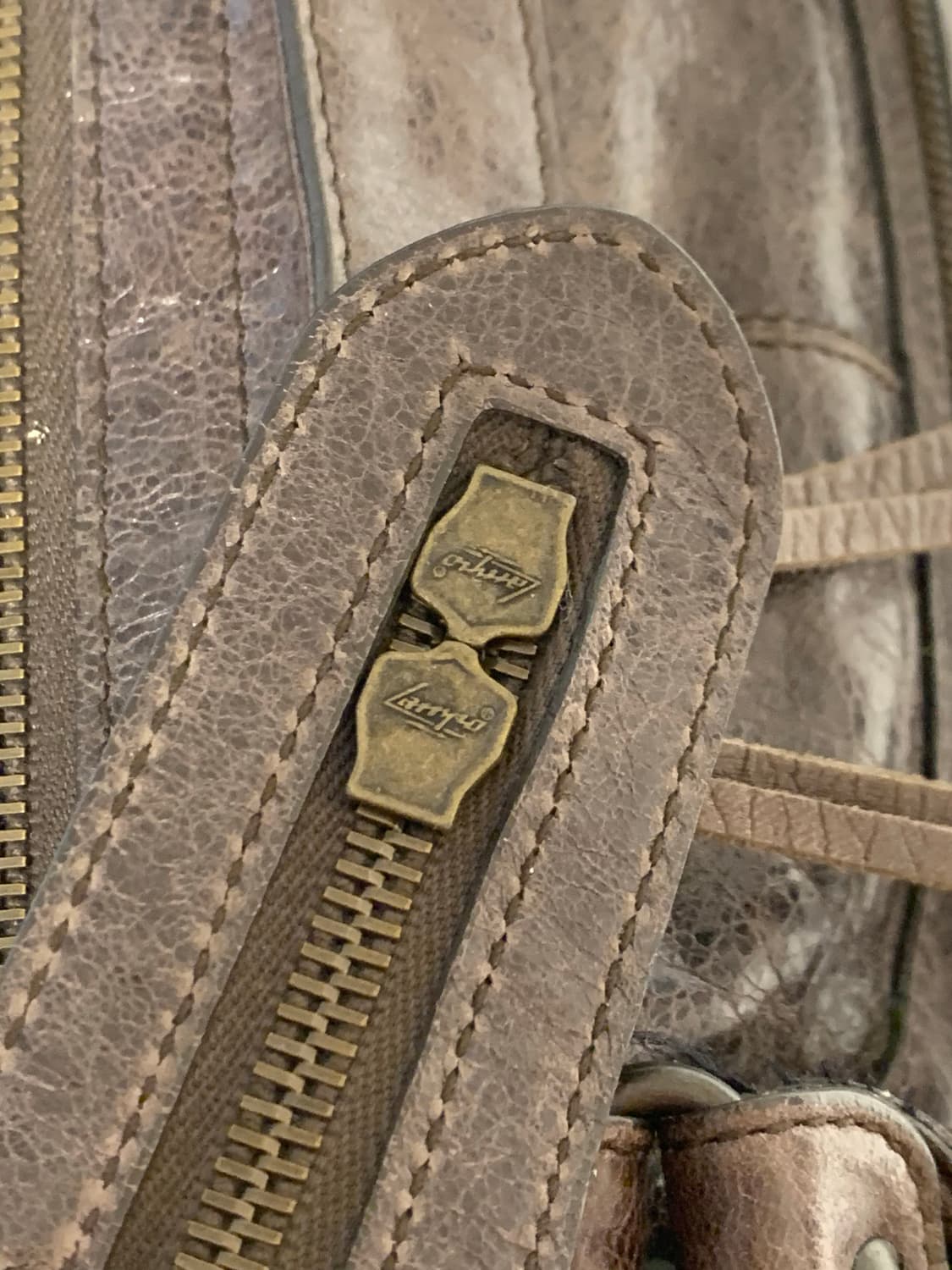 희귀 발렌시아가 시티백 모터백 엔틱브라운 라지 상품이미지5