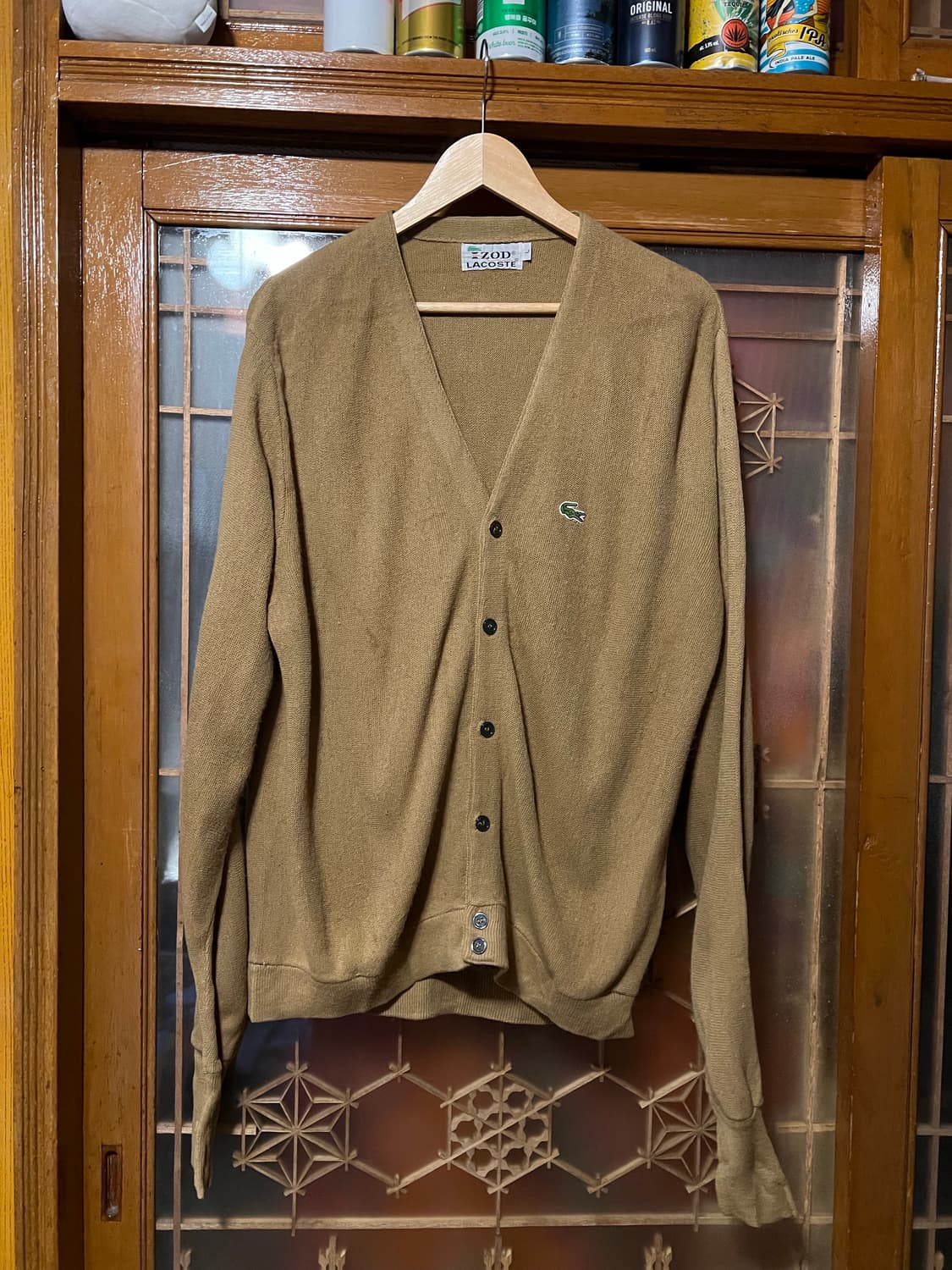 70s 라코스테 USA 빈티지 가디건 (105~) 상품이미지2