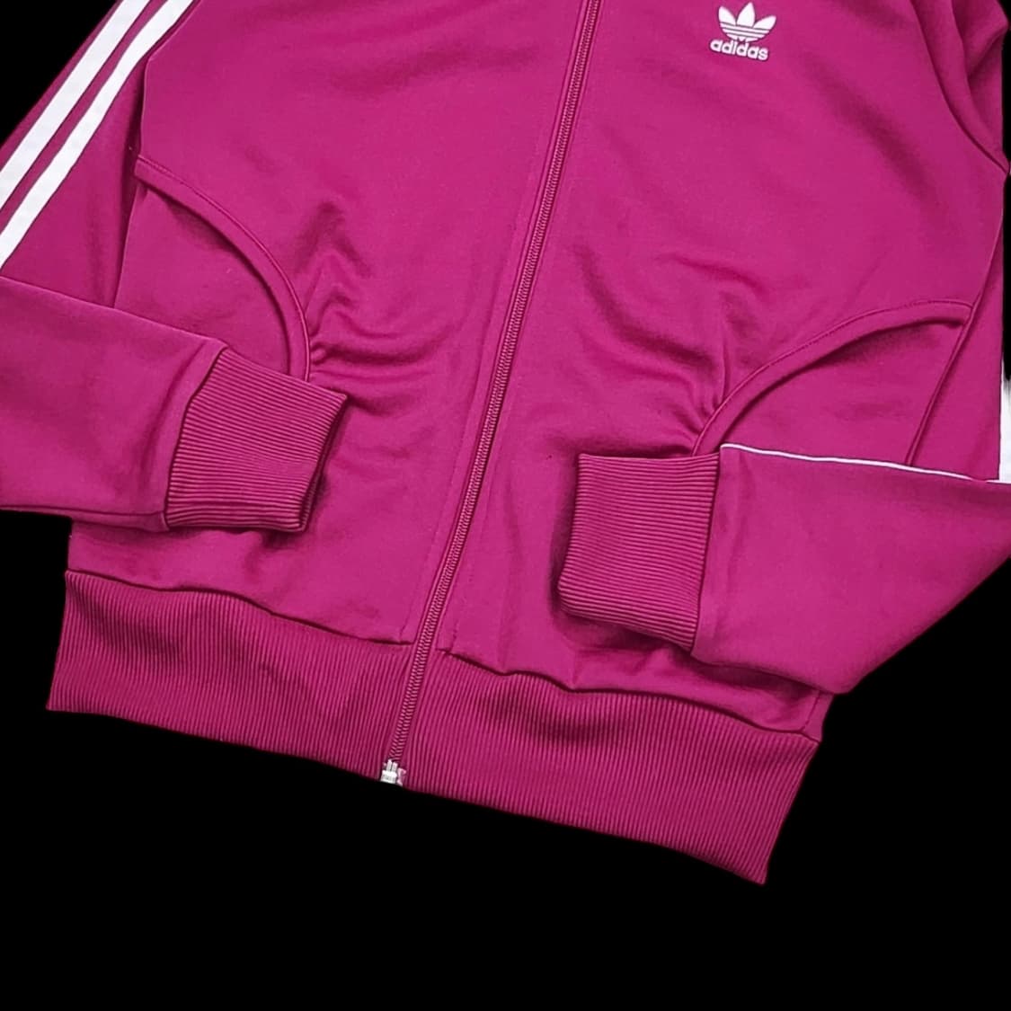 아디다스 하트 핑크 삼선 후드 져지 상품이미지4
