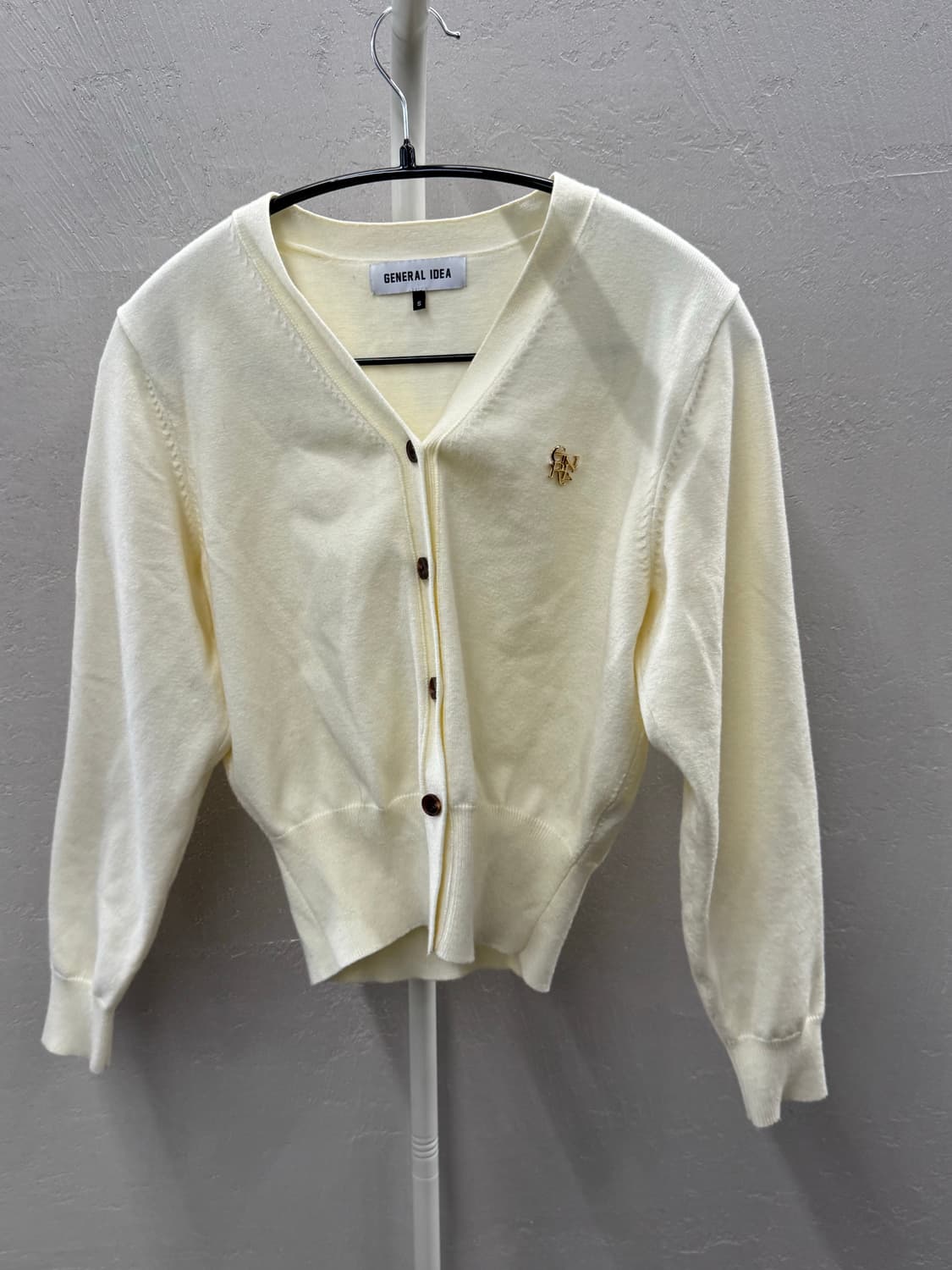 제너럴아이디어 아이보리 가디건 S 상품이미지2