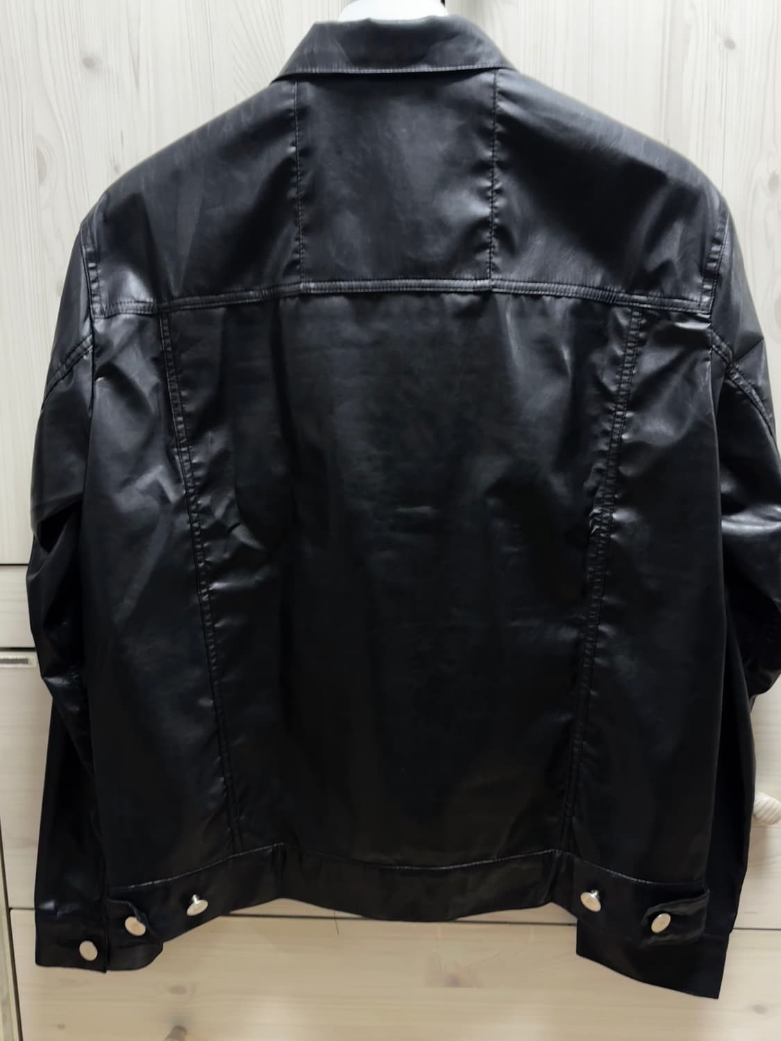 Mpa plastic product 24ss 가죽셔츠 상품이미지4