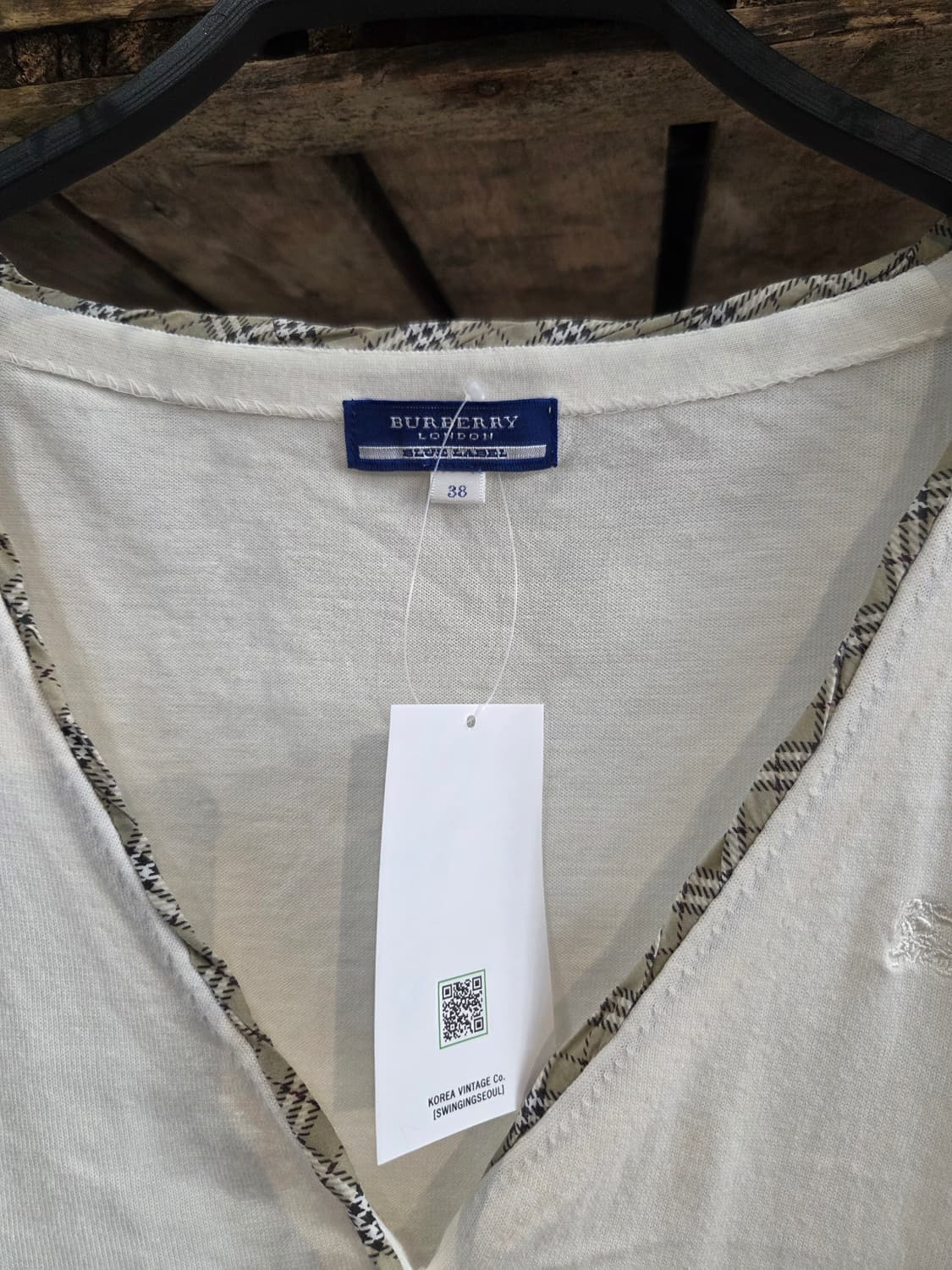 Burberry 버버리 아이보리 프릴가디건 상품이미지2