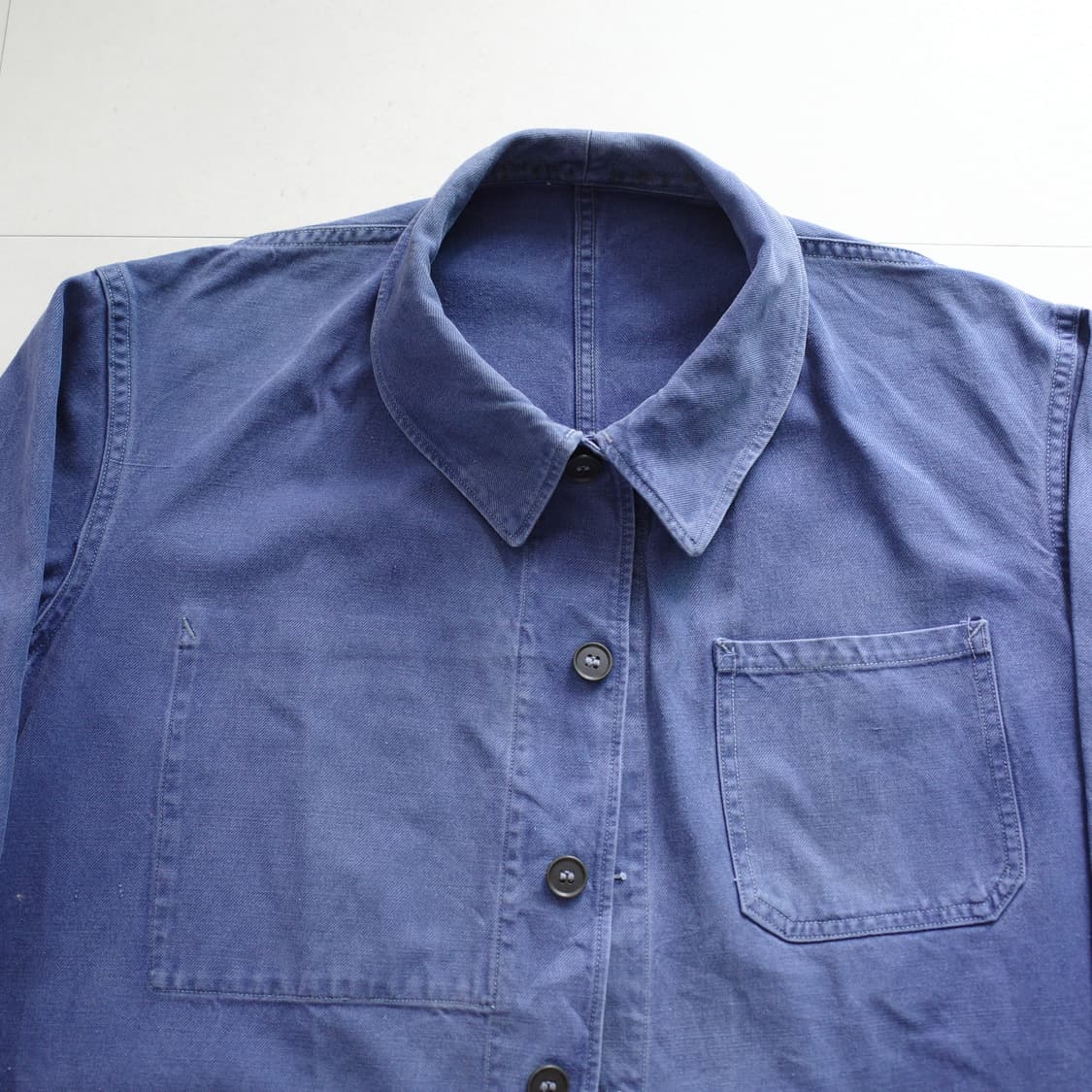 60s 프렌치 빈티지 클럽카라 레일로드 워크 초어자켓 상품이미지2