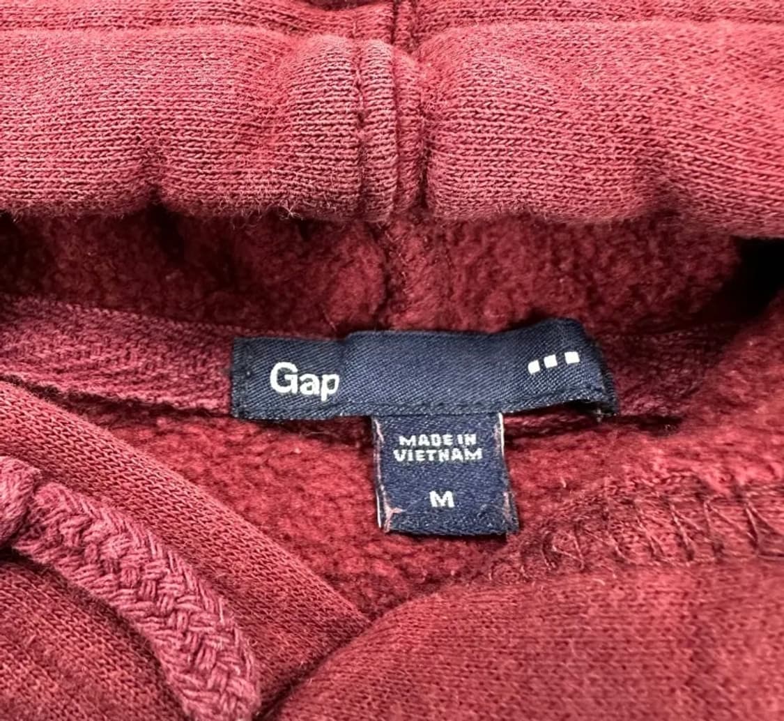 GAP 버건디 후디 상품이미지2