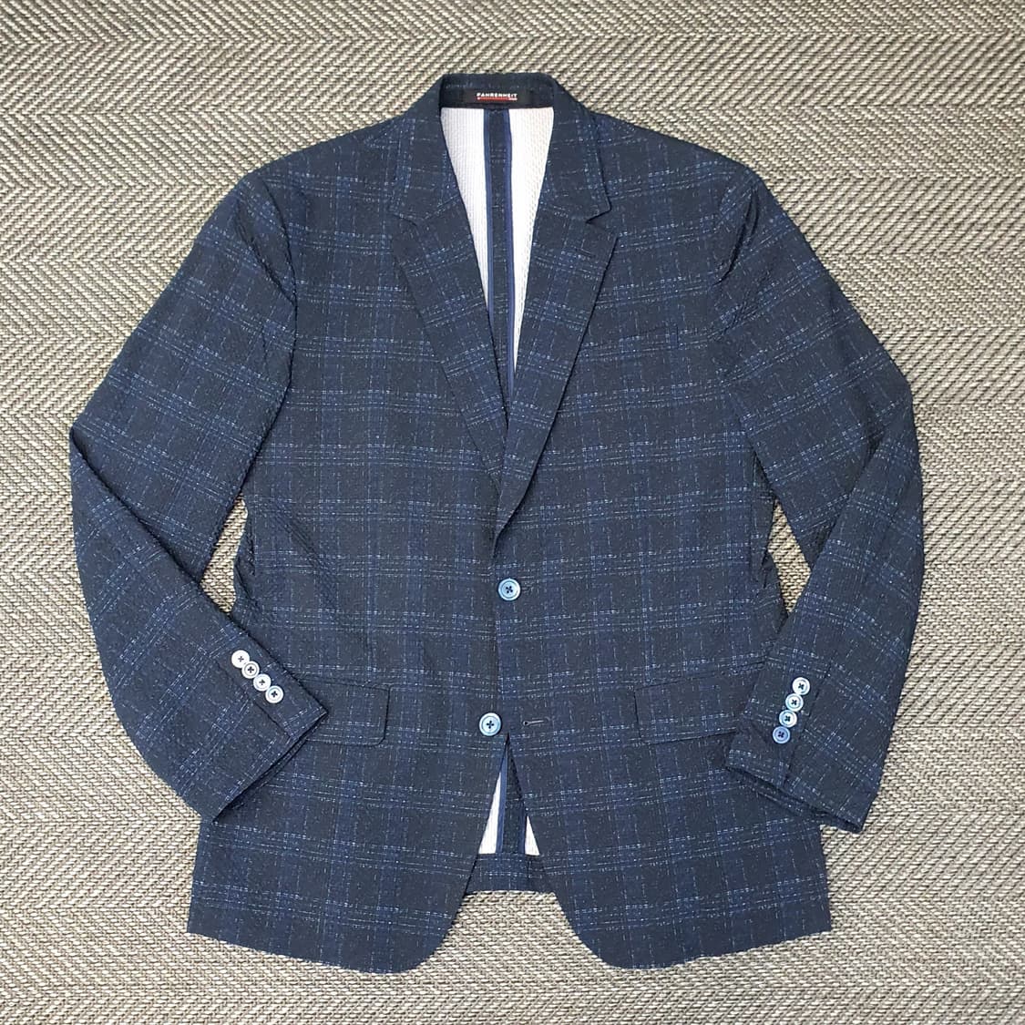 미착용 SIEG 지이크 시어스커 블레이저 자켓 남자105 상품이미지1