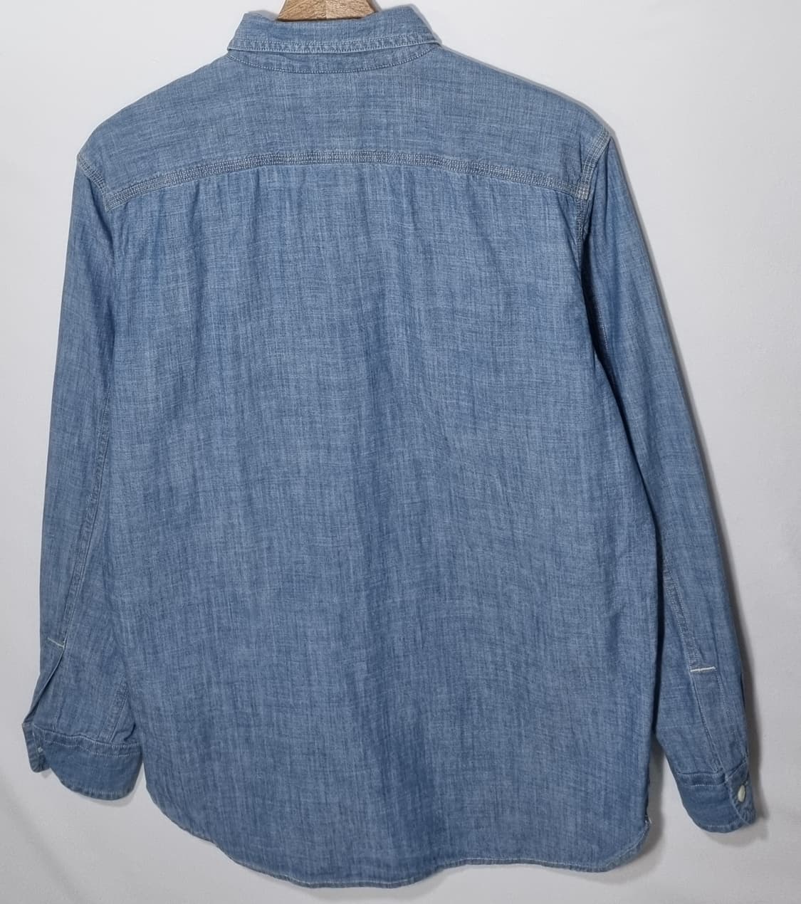 M ) 유니클로 청 남방 셔츠 상품이미지2