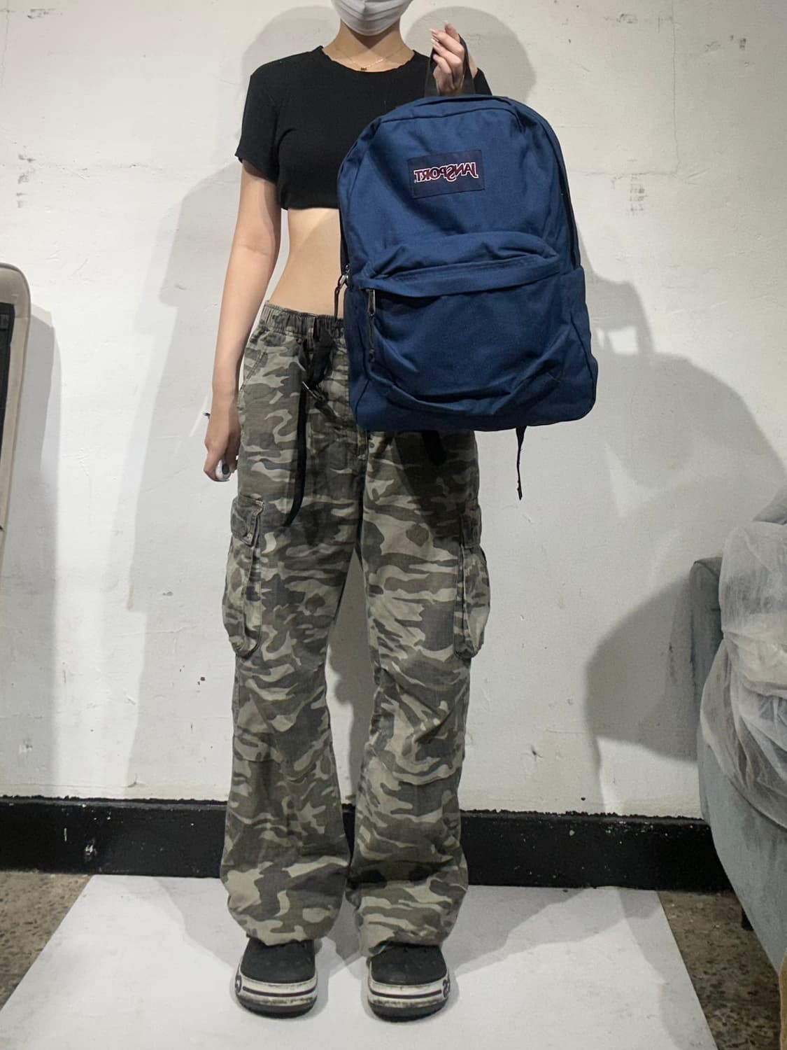잔스포츠 네이비 백팩 가방 상품이미지2