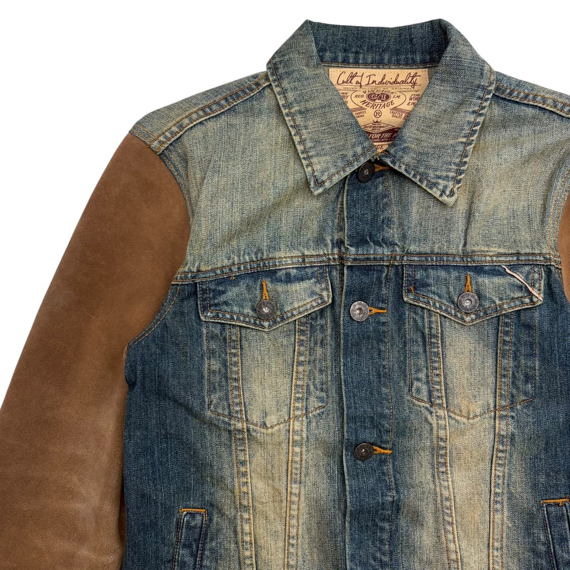 Cult of Individuality 빈티지 데님 브란도 자켓 L 상품이미지2