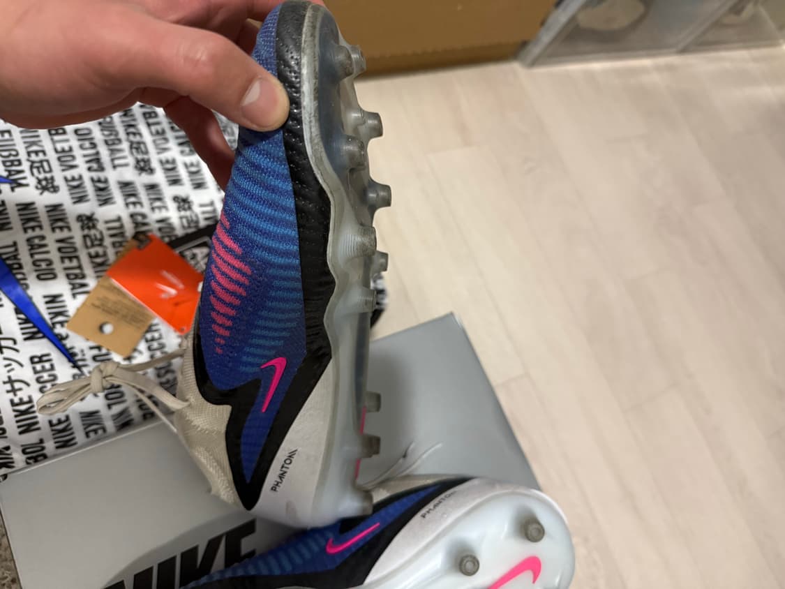 나이키 팬텀 6 로우 엘리트 AG-Pro 레이서 블루 핑크 블라스트 상품이미지7