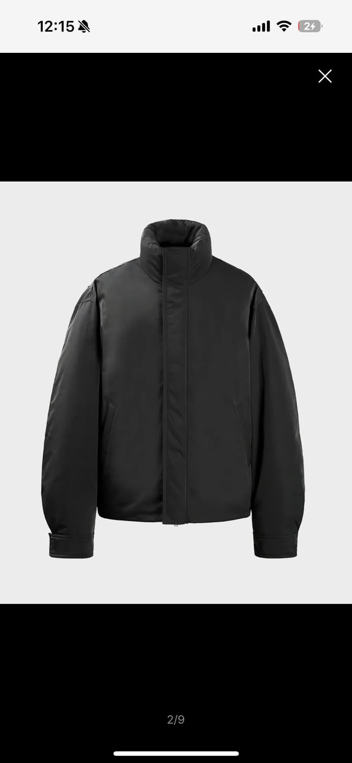 토피 숏패딩 봄버 상품이미지8