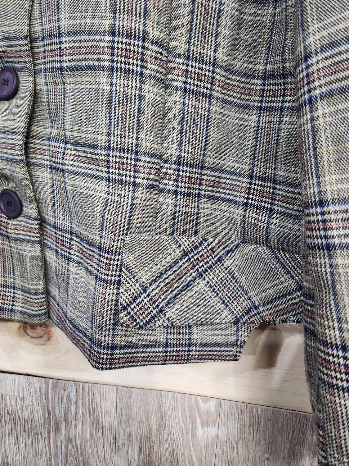 530) 헬더 HELDER 글렌체크 오버핏 자켓 상품이미지4