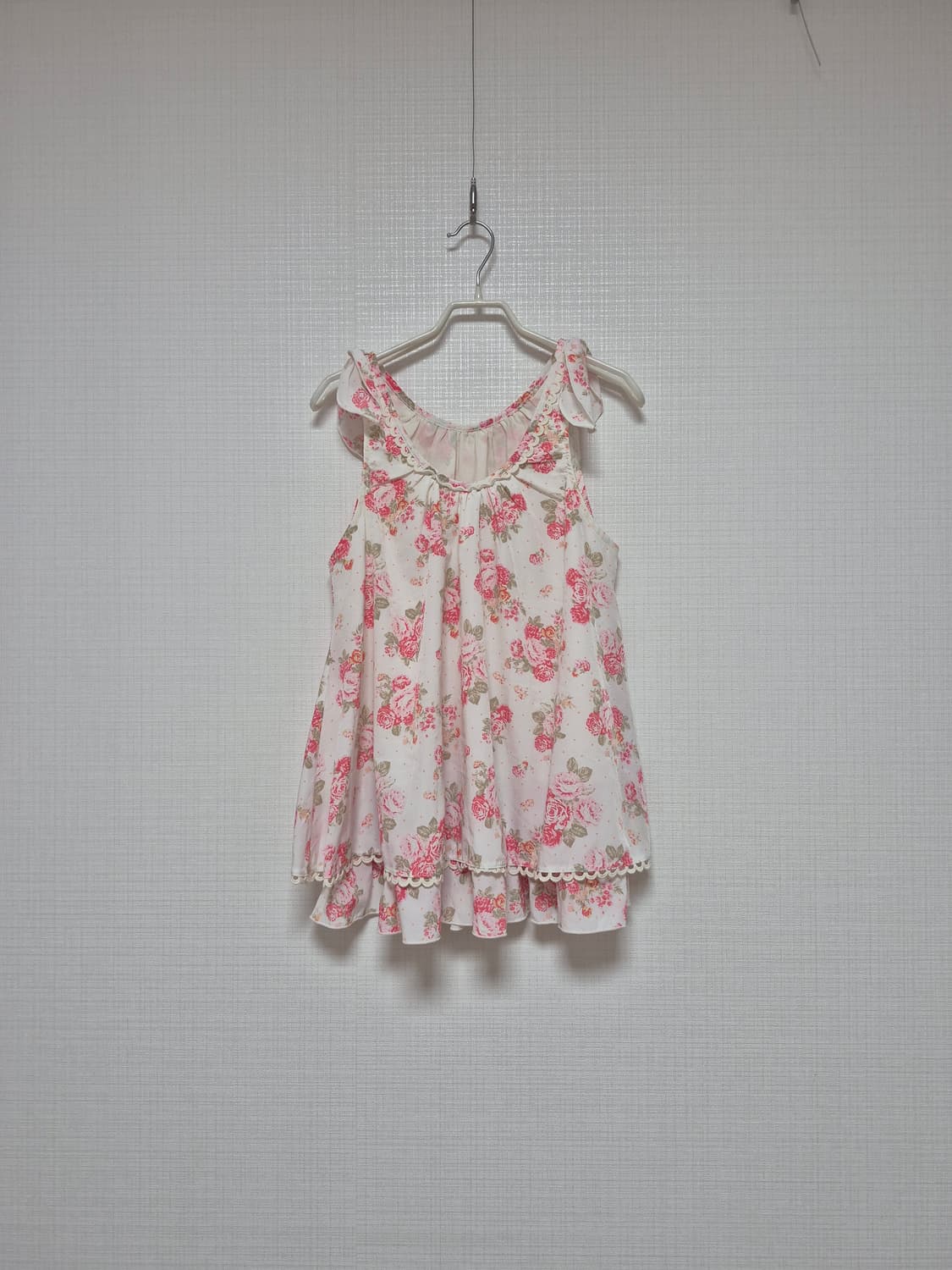 리즈리사 Chambre a couche 샘플 플로럴 캐미 오프화이트 상품이미지1