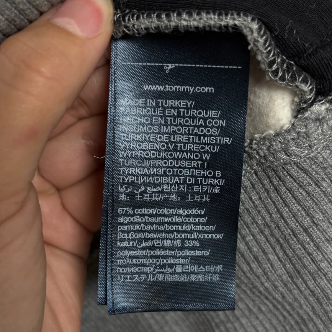 타미힐피거 블랙 경량 패딩 자켓 상품이미지6