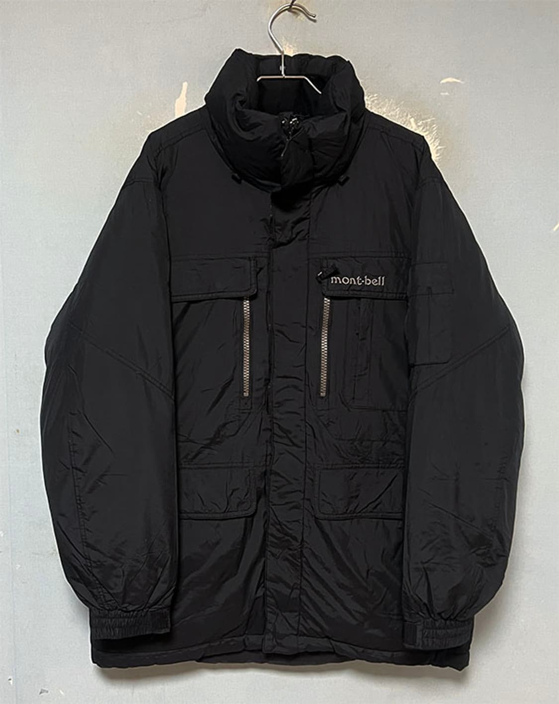 몽벨 남자 패딩점퍼 헤비 구스 블랙 L 100 상품이미지1