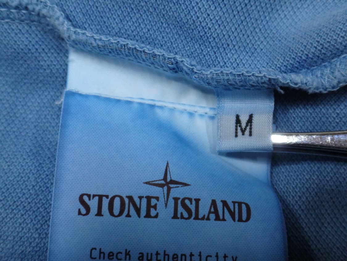 (M) 스톤아일랜드 13주년 로고 패치 카라 티셔츠 상품이미지9