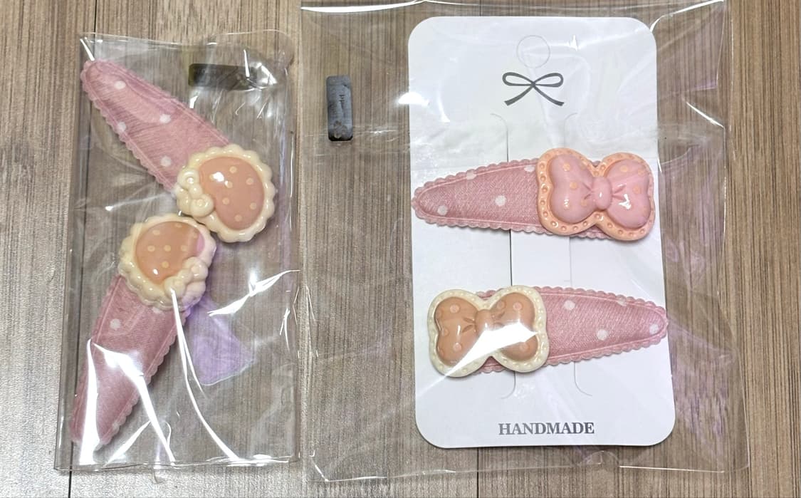 엣팃시 리본핀 쿠키핀 도트핀 stc빈티지 라떼갸루 히메갸루 상품이미지2