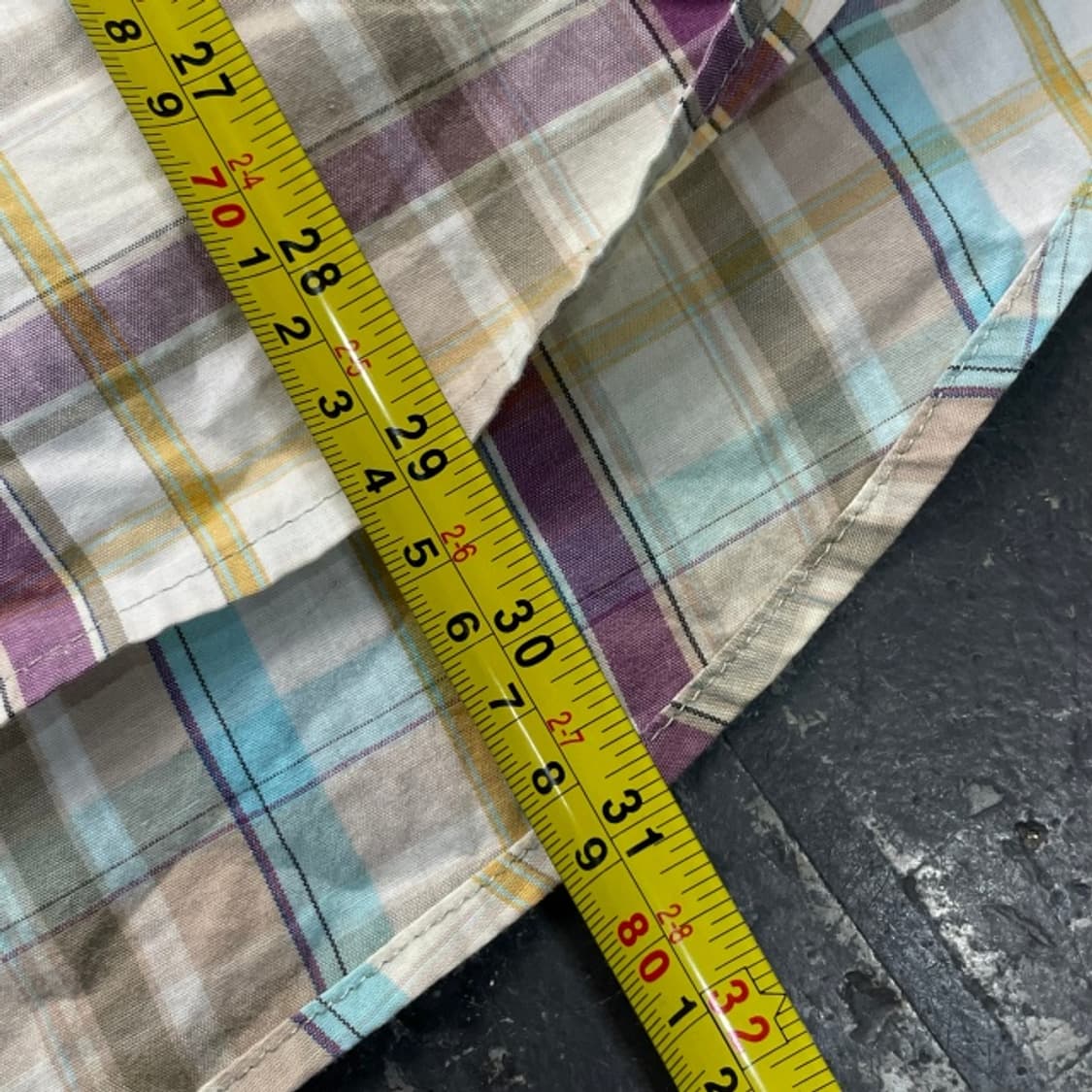 105 라코스테 체크셔츠  상품이미지6