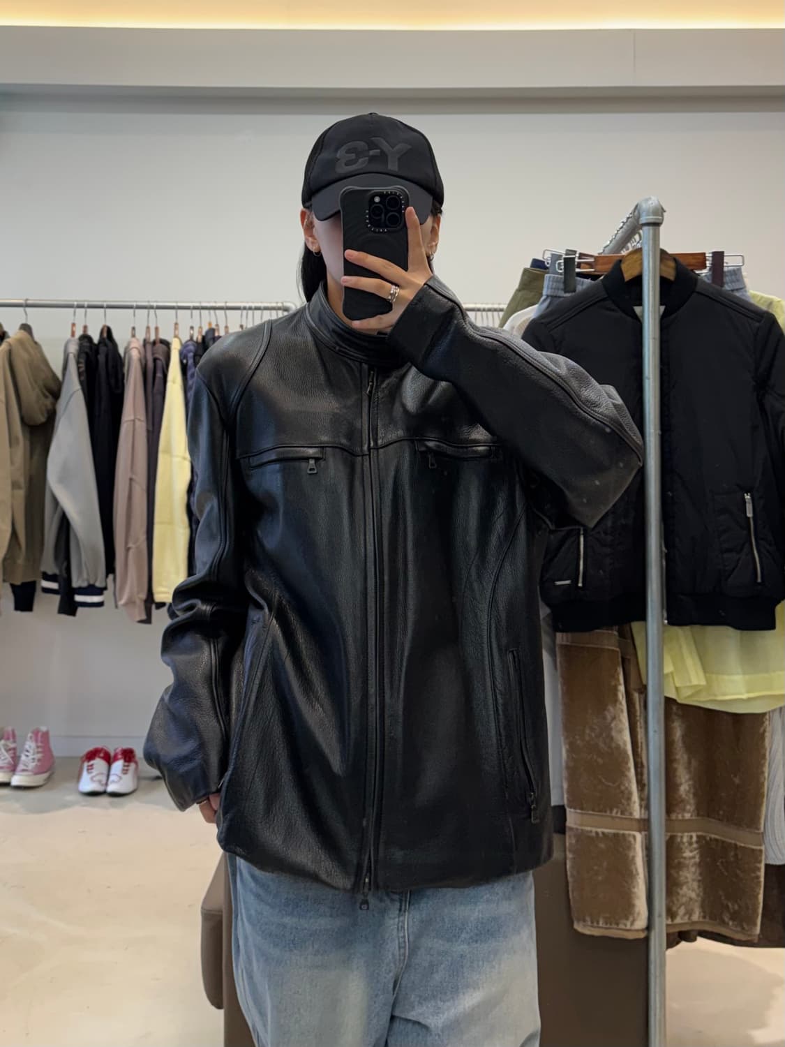 케네스 콜 레더 자켓 상품이미지6