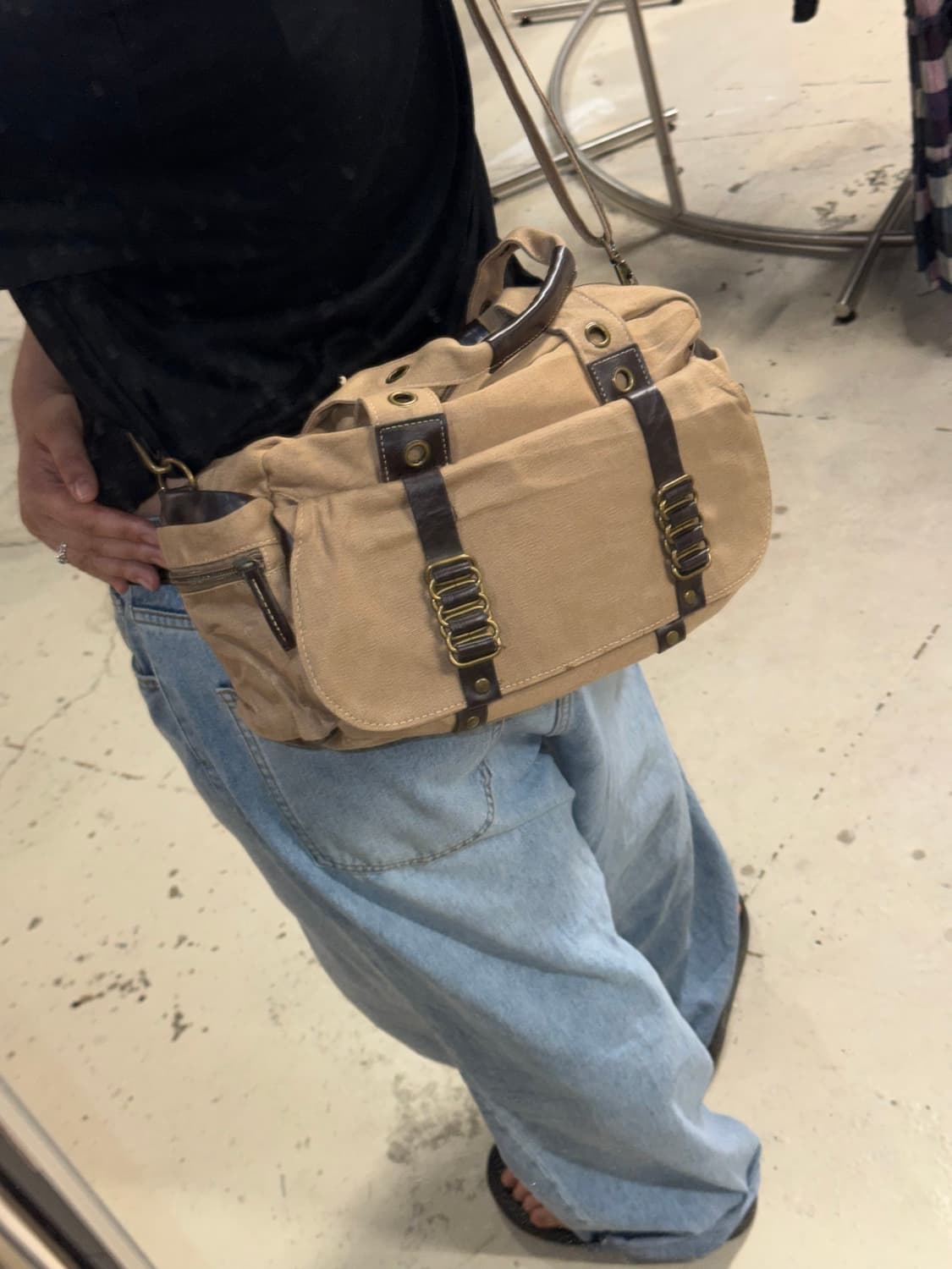 utility canvas tote & shoulder bag 상품이미지10