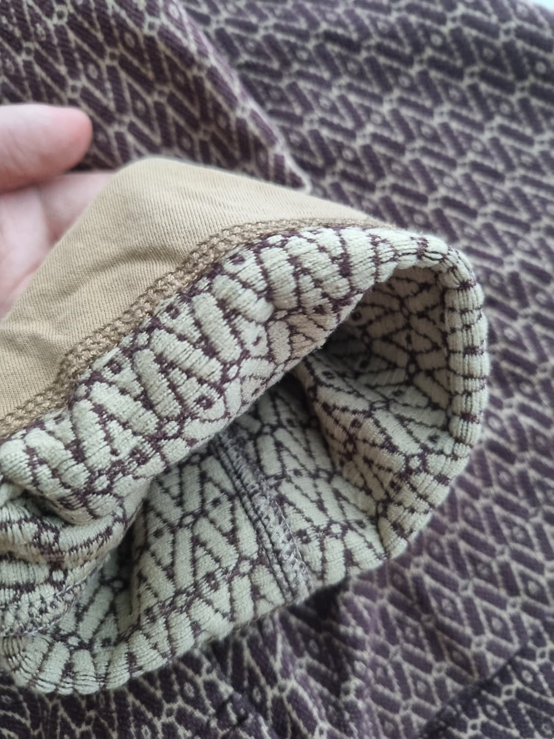 Dries van noten pattern shirt XL 상품이미지4