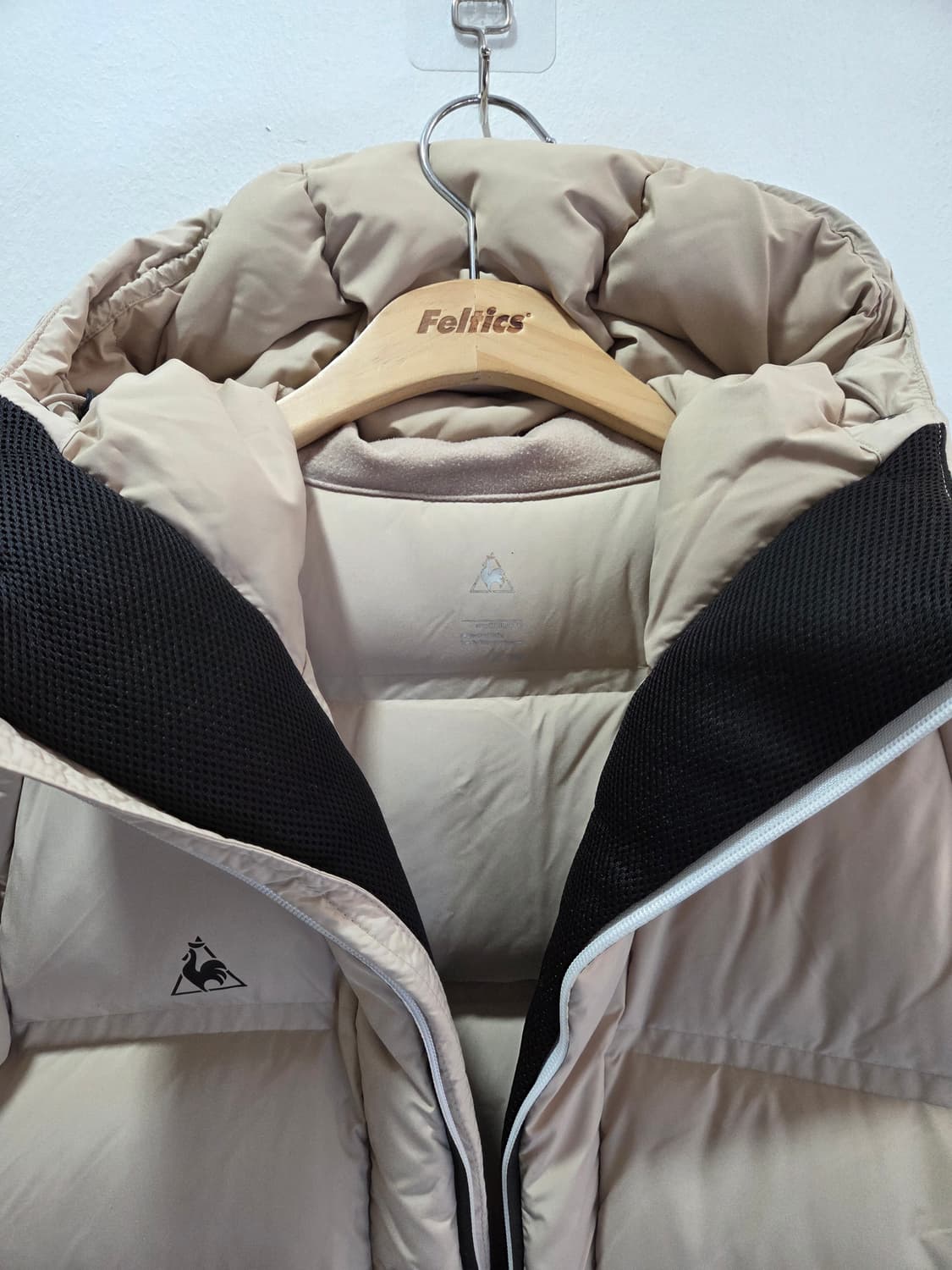 르꼬끄 듀라썸 베이지 다운 패딩 점퍼 100 상품이미지6