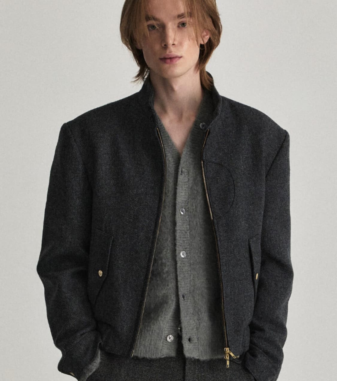 웨이비니스 Arc Cut Harrington Jacket 자켓 2사이즈 상품이미지1