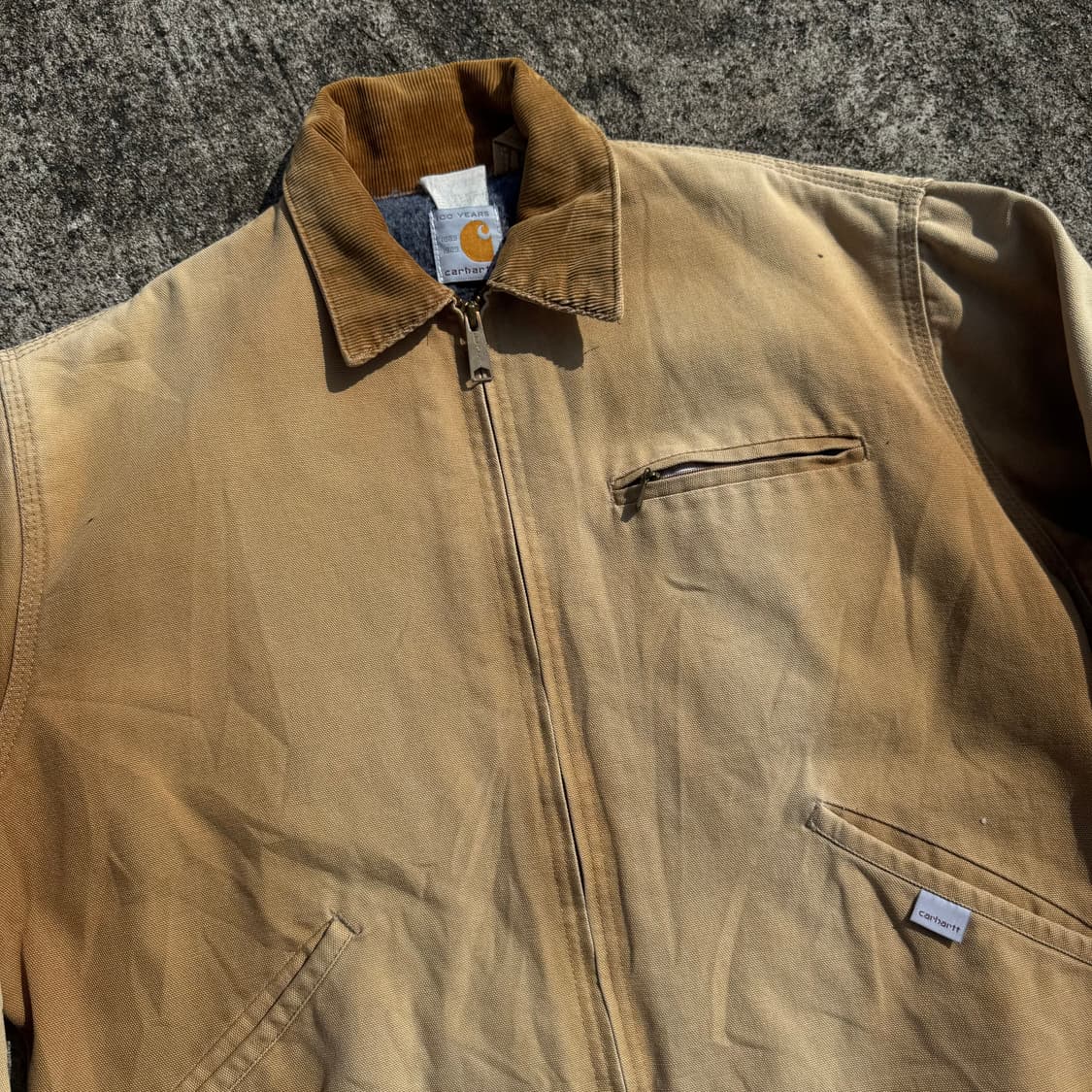 [L] 80s 100주년기념 Carhartt 칼하트 디트로이트 자켓 상품이미지7