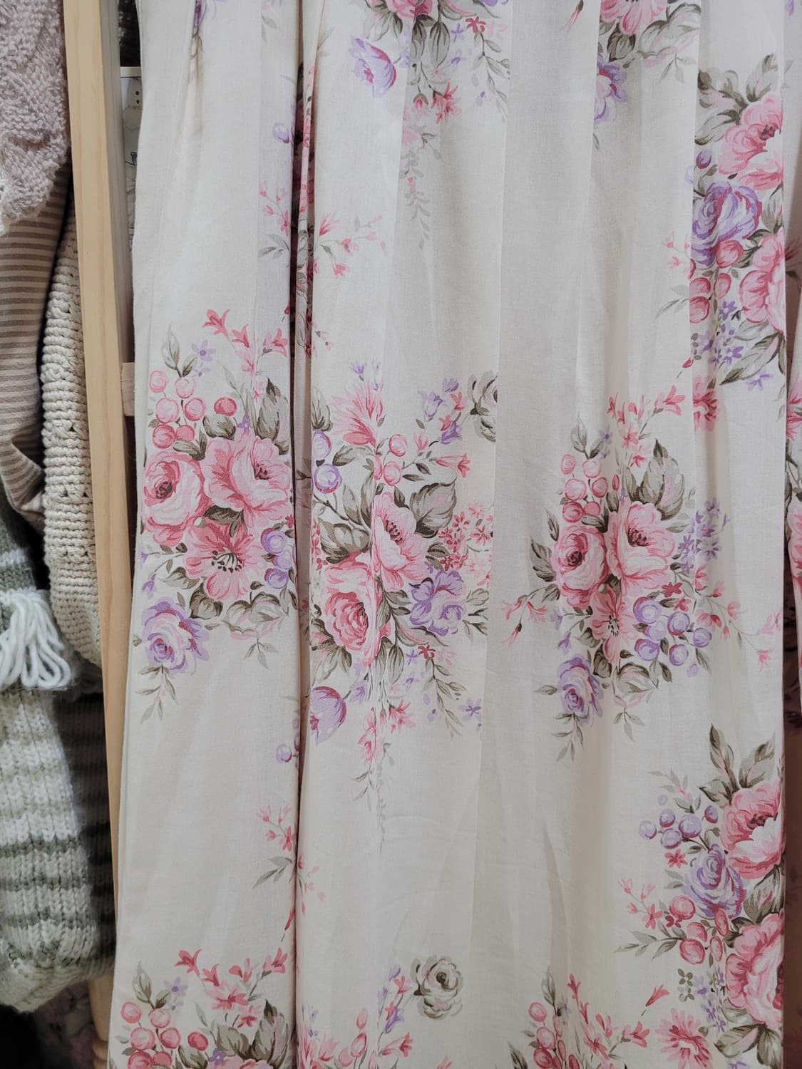 빈티지 러블리 플라워 스커트 상품이미지2