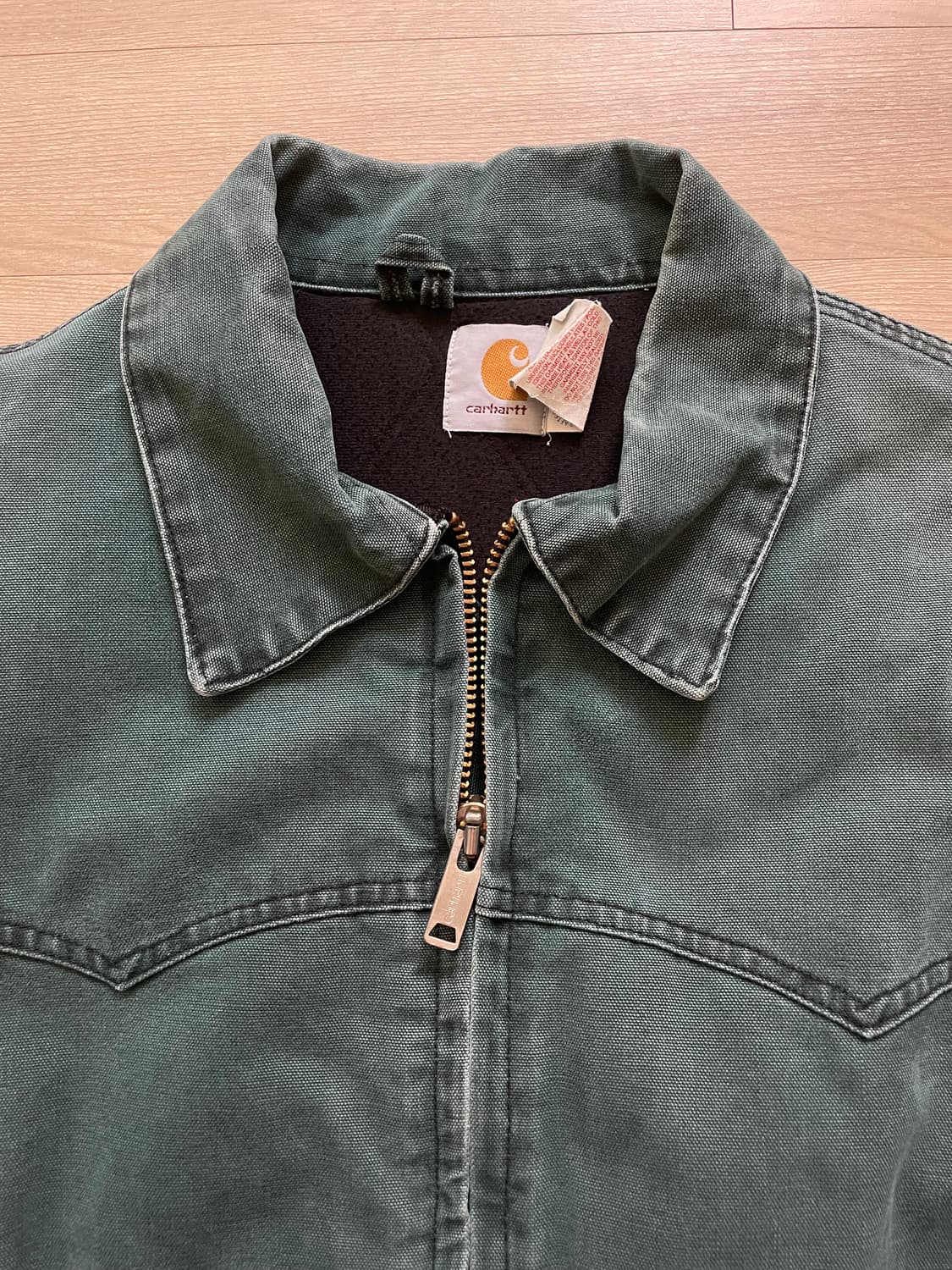 90s 칼하트 산타페 자켓 헌터 그린 HTG 상품이미지4