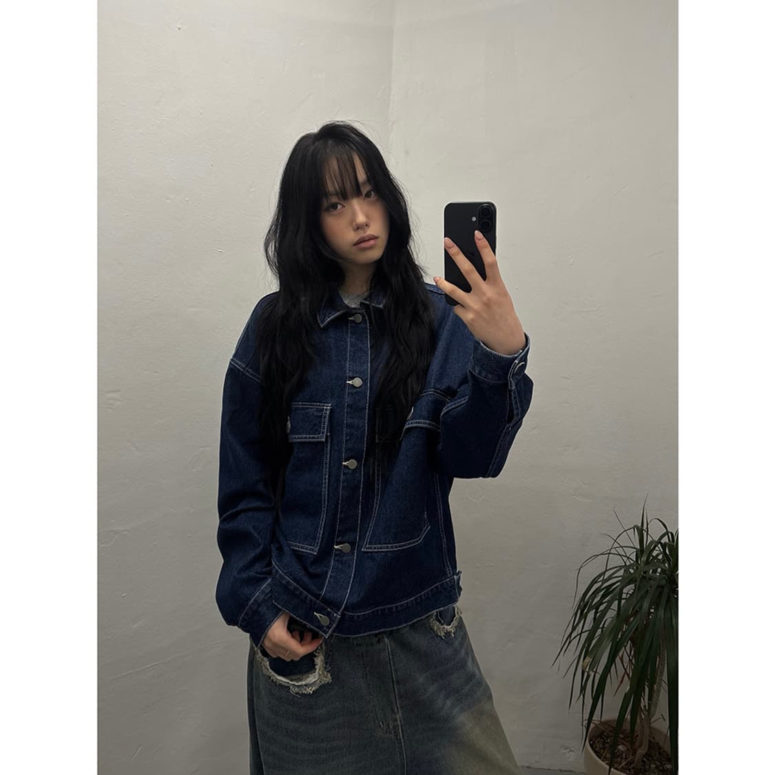 빔즈 BEAMS Denim Jacket 상품이미지2