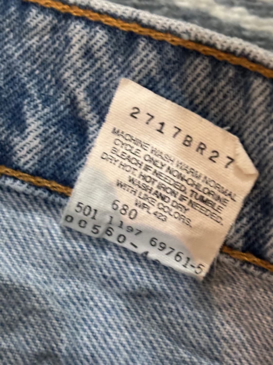 90‘s MADE IN USA 🇺🇸 리바이스 560 루즈핏 상품이미지9