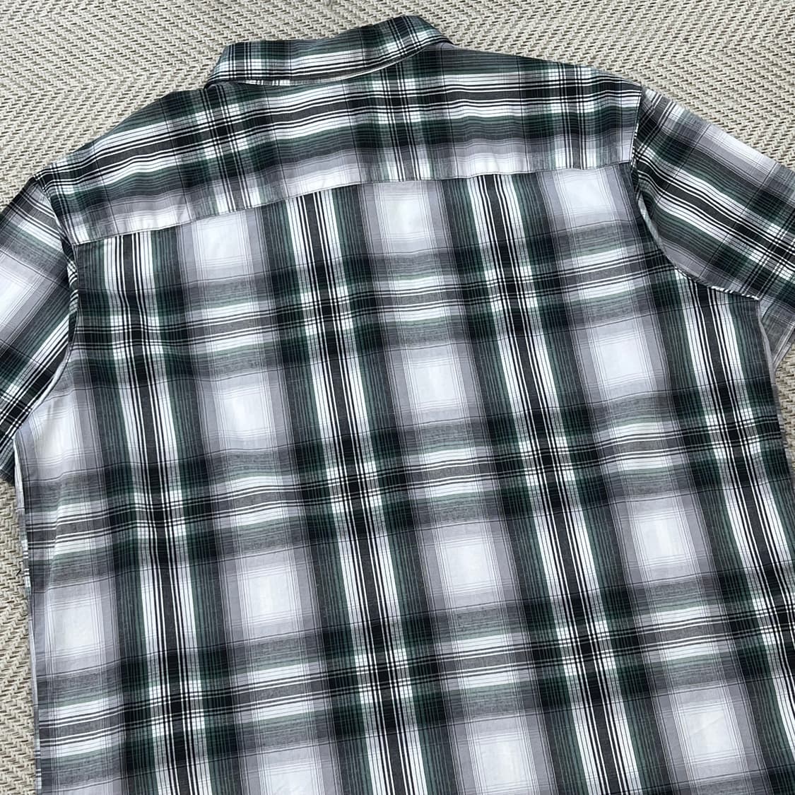 컬럼비아 체크 하프 셔츠 r3571 상품이미지5