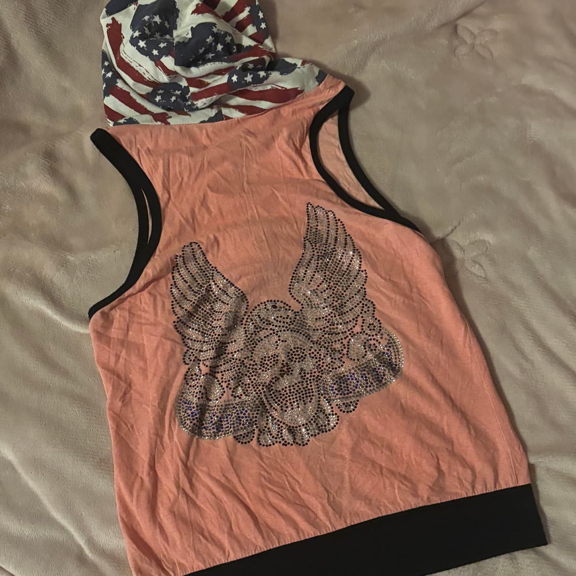 빈티지 y2k 스컬 펑크 후드 집업 상품이미지2