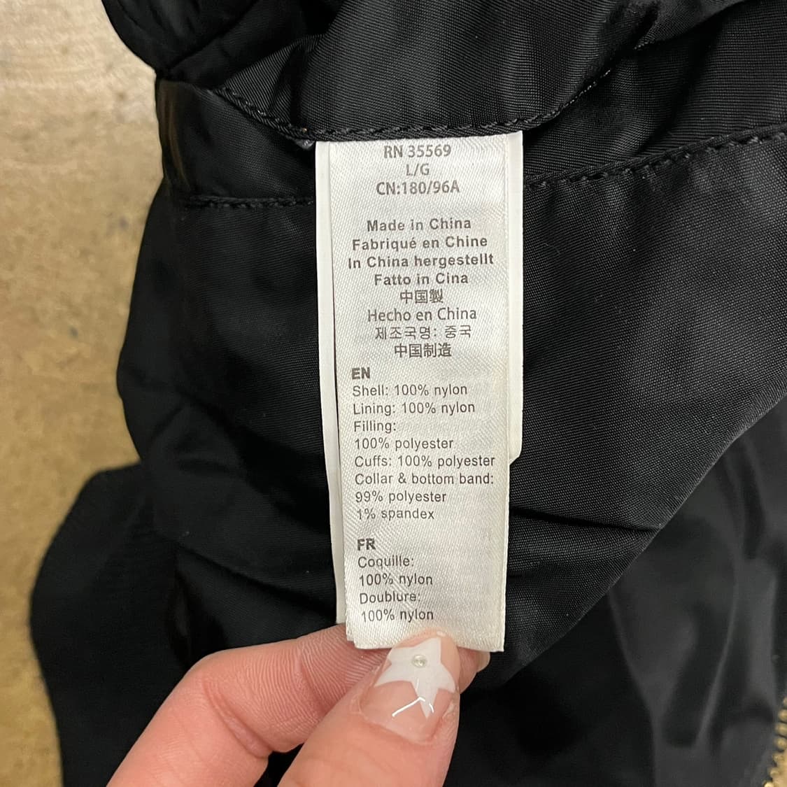 [정품/L] 알파 인더스트리 양면 블랙 오렌지 MA-1 항공 점퍼 b19 상품이미지8