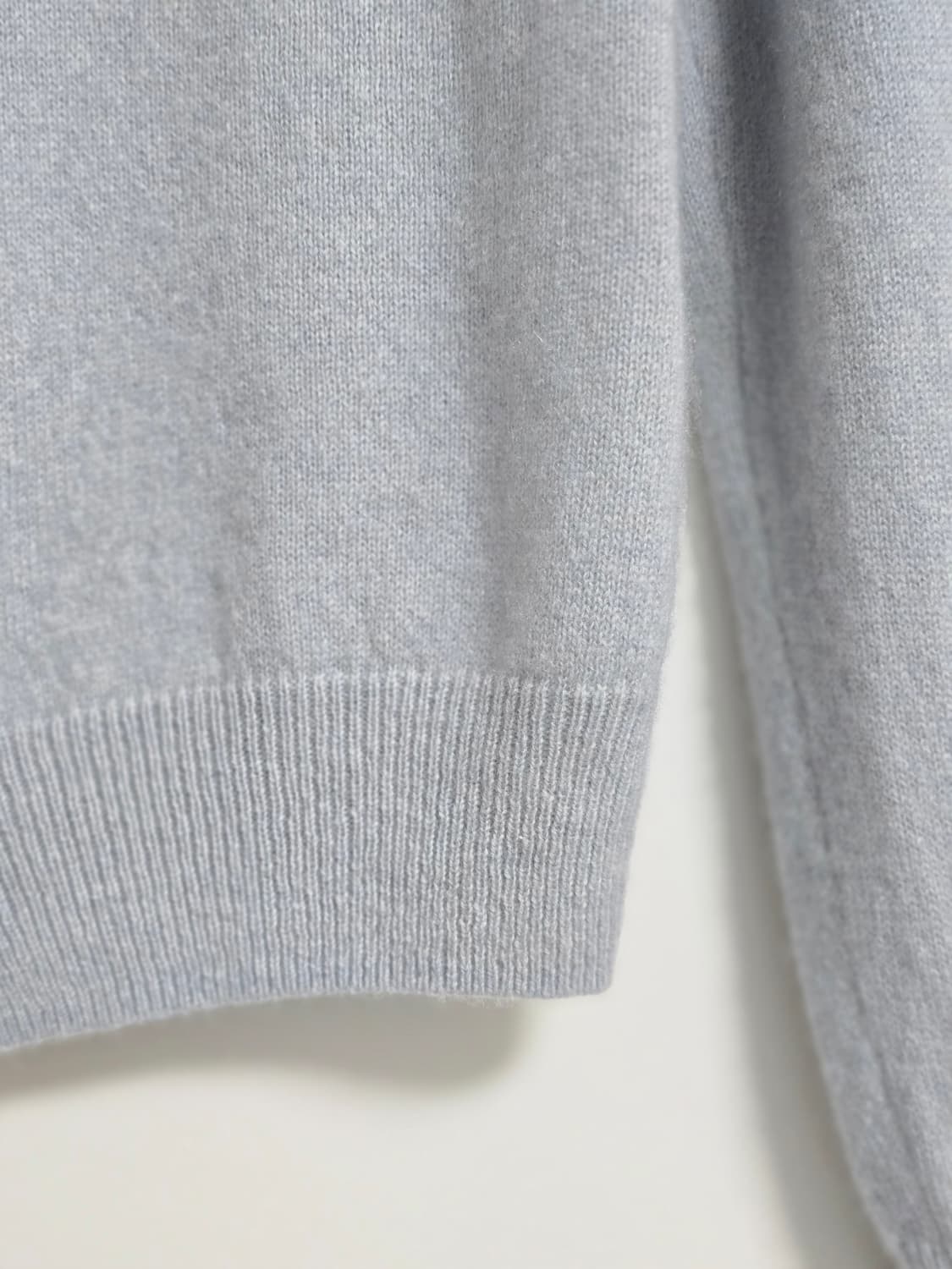 로엠 roem 캐시미어100 가디건 하늘색 상품이미지6