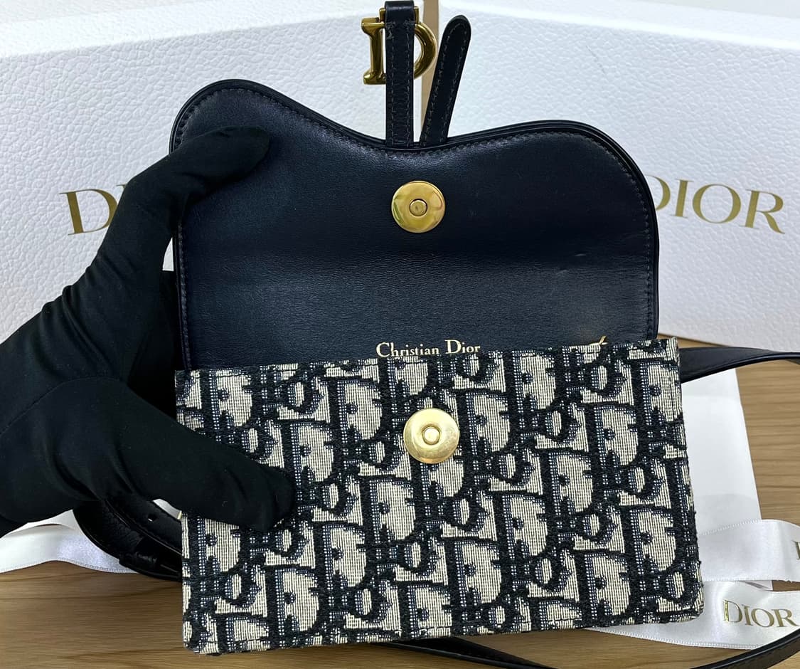 디올 오블리크 새들 벨트백  상품이미지7