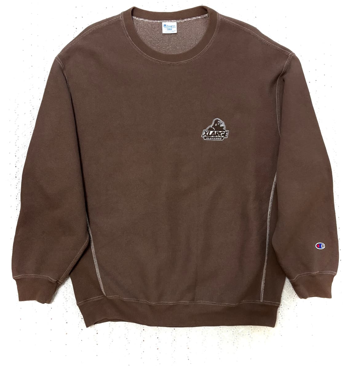 X-LARGE X Champion Reverse weave 웜업 스웻셔츠 상품이미지9