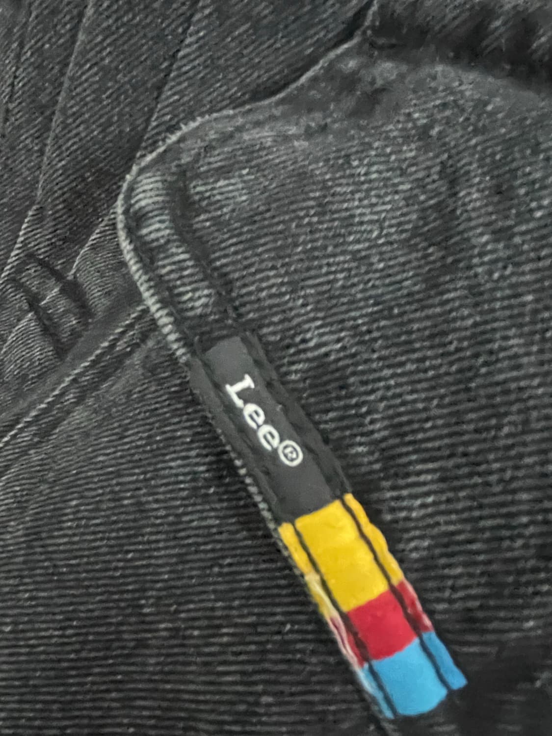 아이앱 스튜디오 x 리 데님 자켓 블랙 IAB Studio x Lee D 상품이미지8