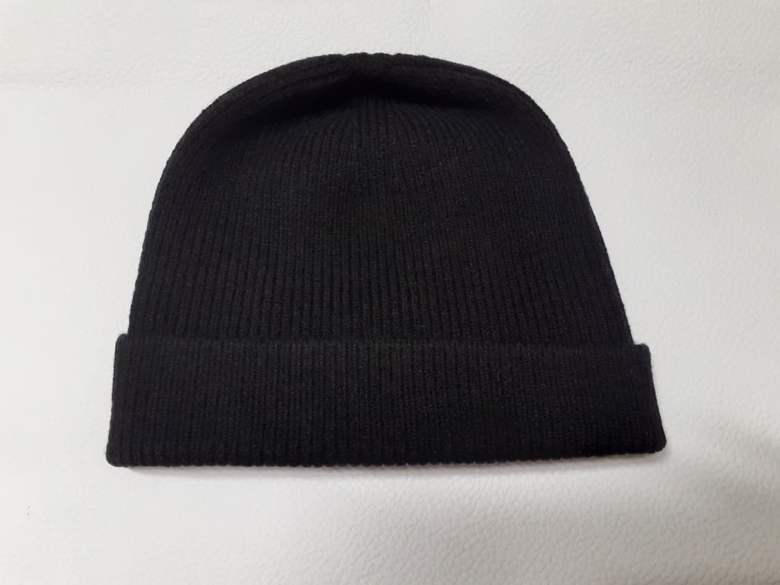 노스페이스 / 블랙 골지 니트 비니 상품이미지7