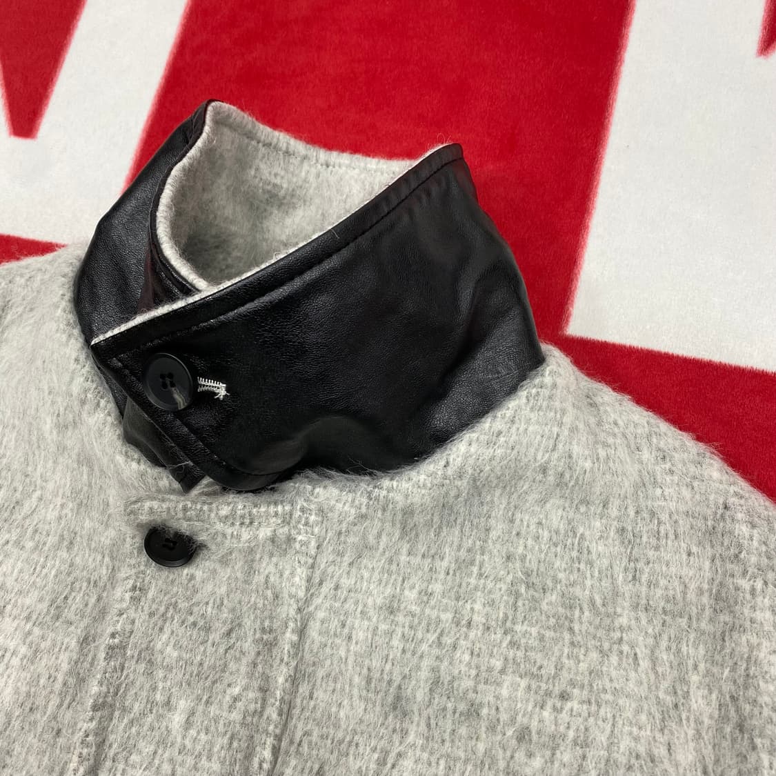 빈티지 모헤어 블루종자켓 FREE 상품이미지4