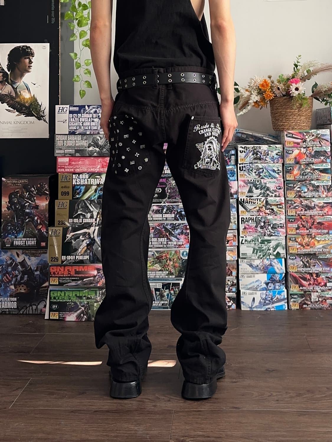 Rimastern 이모지 로우 트위스트 진 상품이미지6