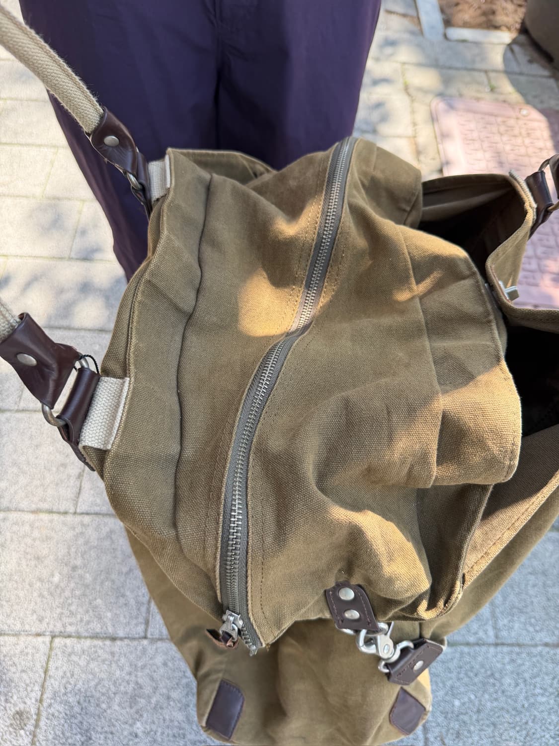Hanpu Kobo Vintage Canvas Tote Bag 상품이미지7