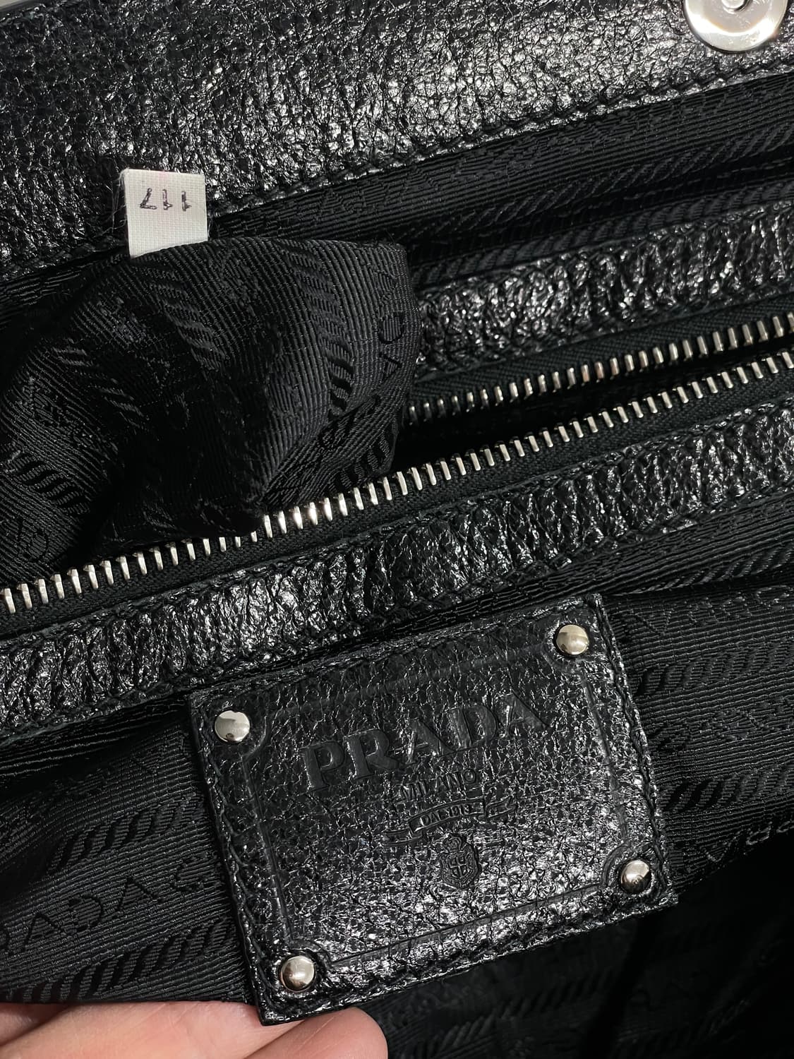 프라다 패딩 나일론 토트백 상품이미지10