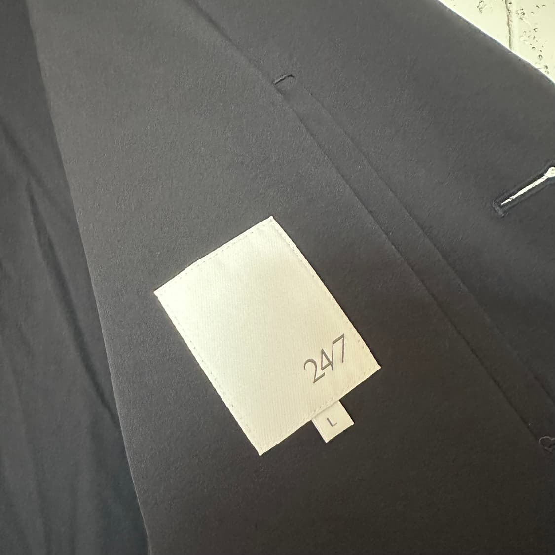 L 24/7 스판 블레이저 블랙 상품이미지4