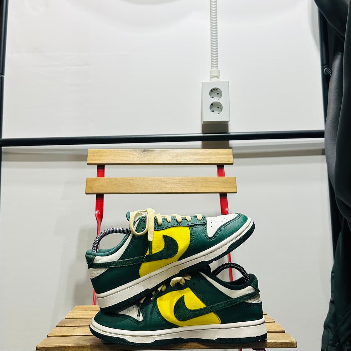 250) 나이키 운동화 남녀공용 신발 덩크 로우 SE 옵티 노블 그린 상품이미지7