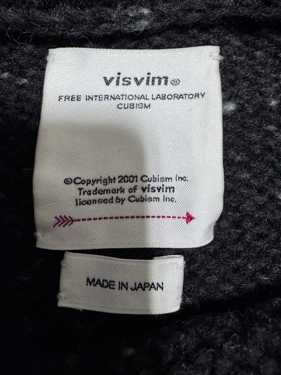 (주간 특가)[2] 비즈빔 23aw 엠플러스 보트넥 차콜 상품이미지3