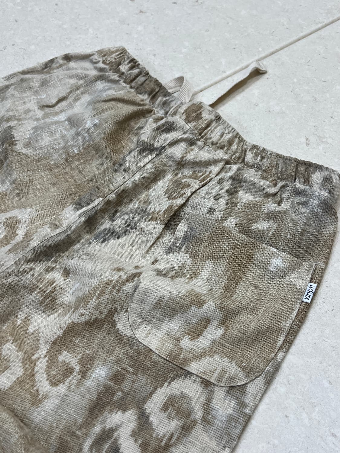 kinott(키노트) 오리엔탈 투턱 이지 팬츠 L 상품이미지5
